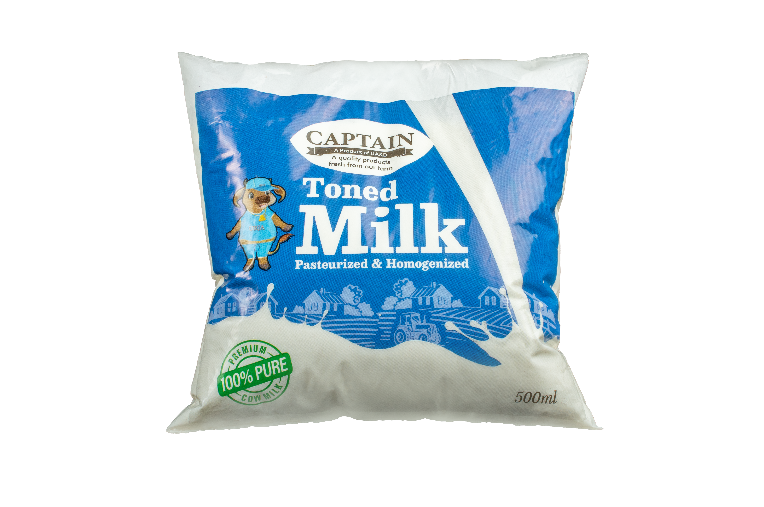 Pasteurised Toned Milk